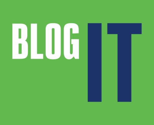 it blog section logo