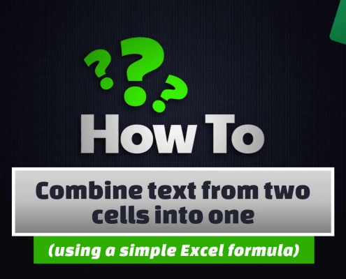 Combine text from two cells into one 13