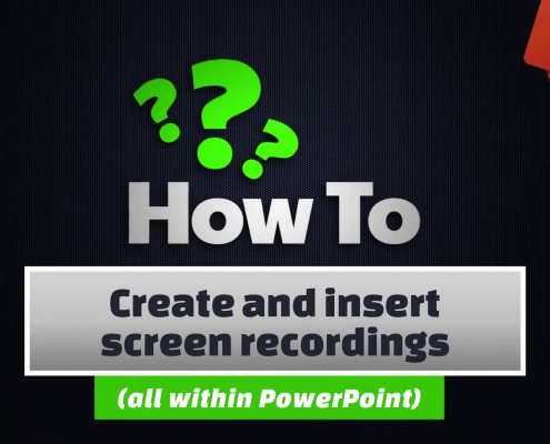 Create and insert screen recordings 10