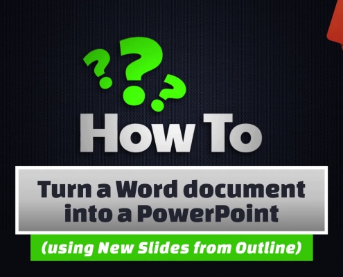 Turn a Word document into a PowerPoint 7