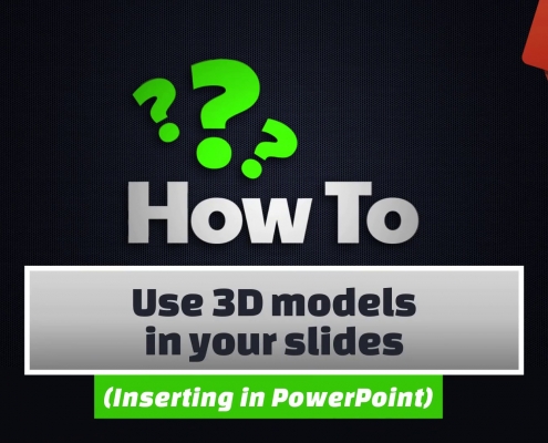 Use 3D models in your slides 6