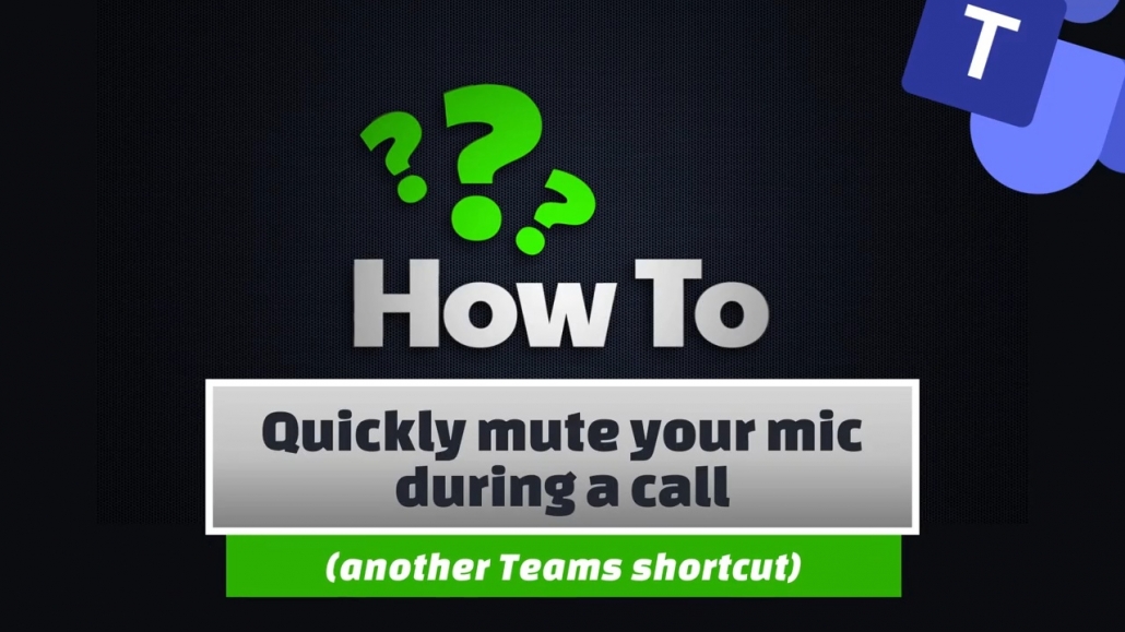 Quickly mute your mic during a call 1