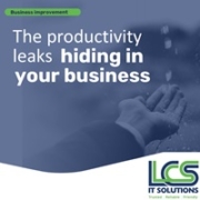 The Productivity Leaks Hiding In Your Business 1 The Productivity Leaks Hiding In Your Business 1